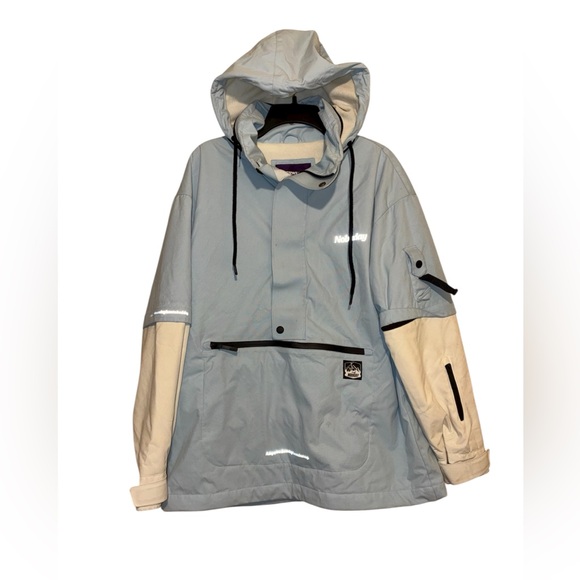 Nobaday Anorak Snow Jacket 10k/5k insulated fleece lined sz S NBD Ski - Picture 2 of 8